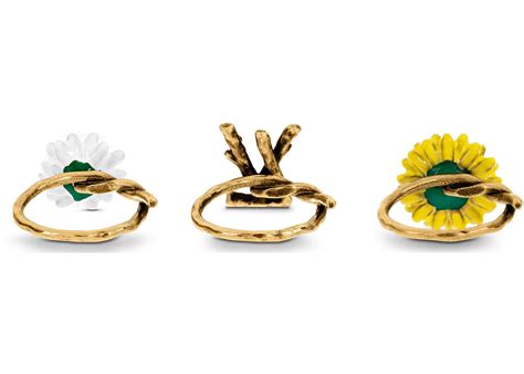 lv gardening set of three rings